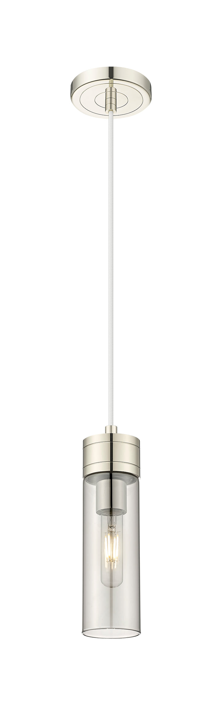 Innovations Lighting Boreas 8" Mini Pendant - Polished Nickel Mini-Pendants Innovations Lighting   