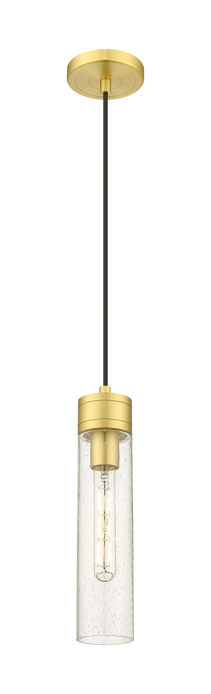 Innovations Lighting Boreas 11" Mini Pendant - Satin Gold Mini-Pendants Innovations Lighting   