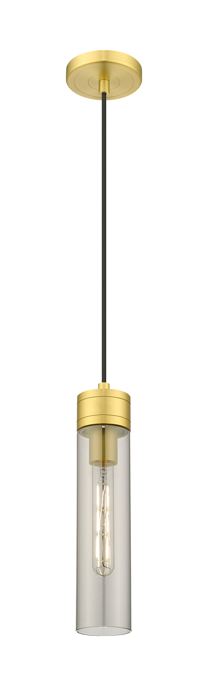 Innovations Lighting Boreas 11" Mini Pendant - Satin Gold Mini-Pendants Innovations Lighting   