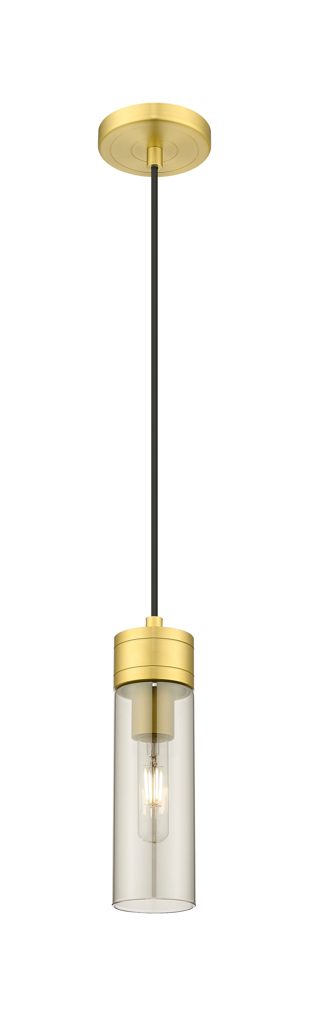 Innovations Lighting Boreas 8" Mini Pendant - Satin Gold Mini-Pendants Innovations Lighting   