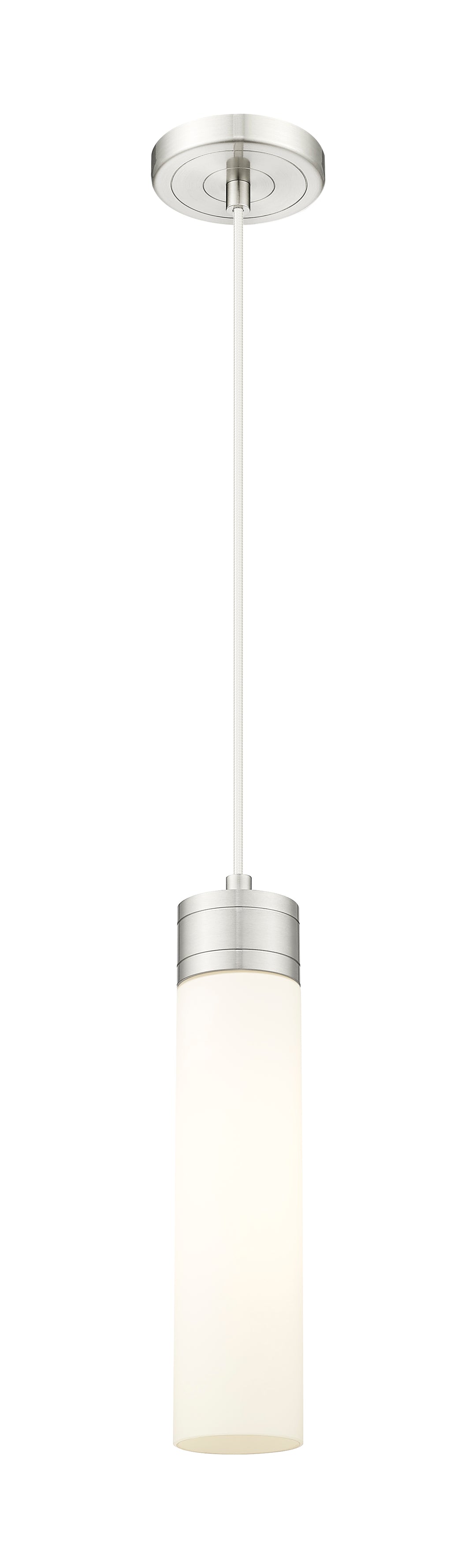 Innovations Lighting Boreas 11" Mini Pendant - Satin Nickel Mini-Pendants Innovations Lighting   