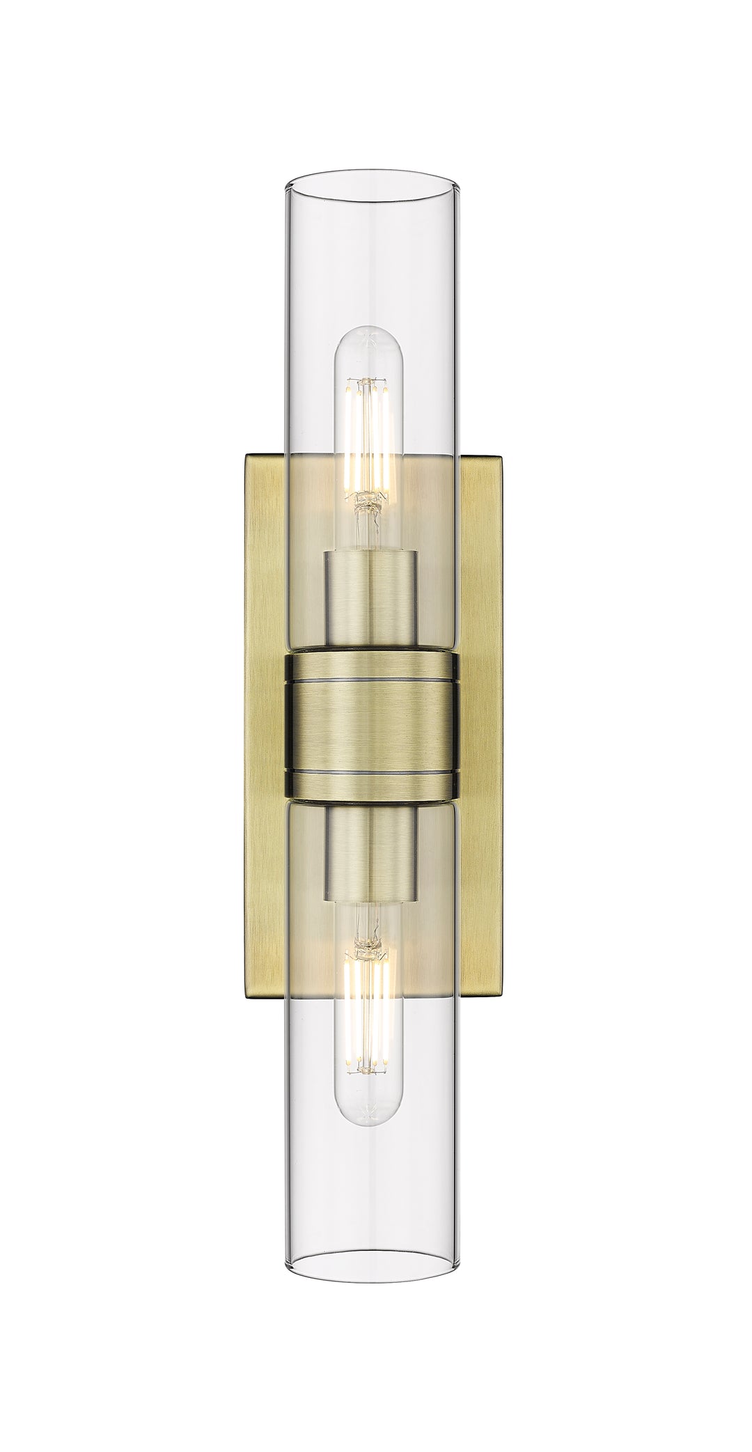 Innovations Lighting Boreas 8" Bath Vanity Light - Antique Brass