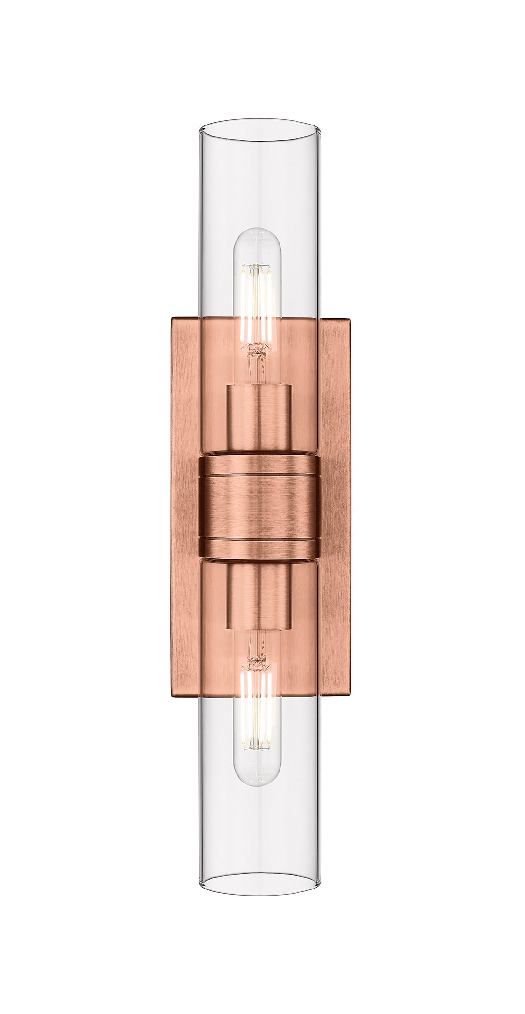Innovations Lighting Boreas 8" Bath Vanity Light - Antique Copper