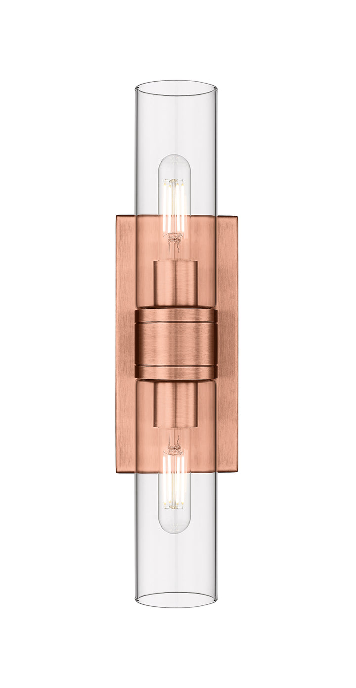 Innovations Lighting Boreas 8" Bath Vanity Light - Antique Copper