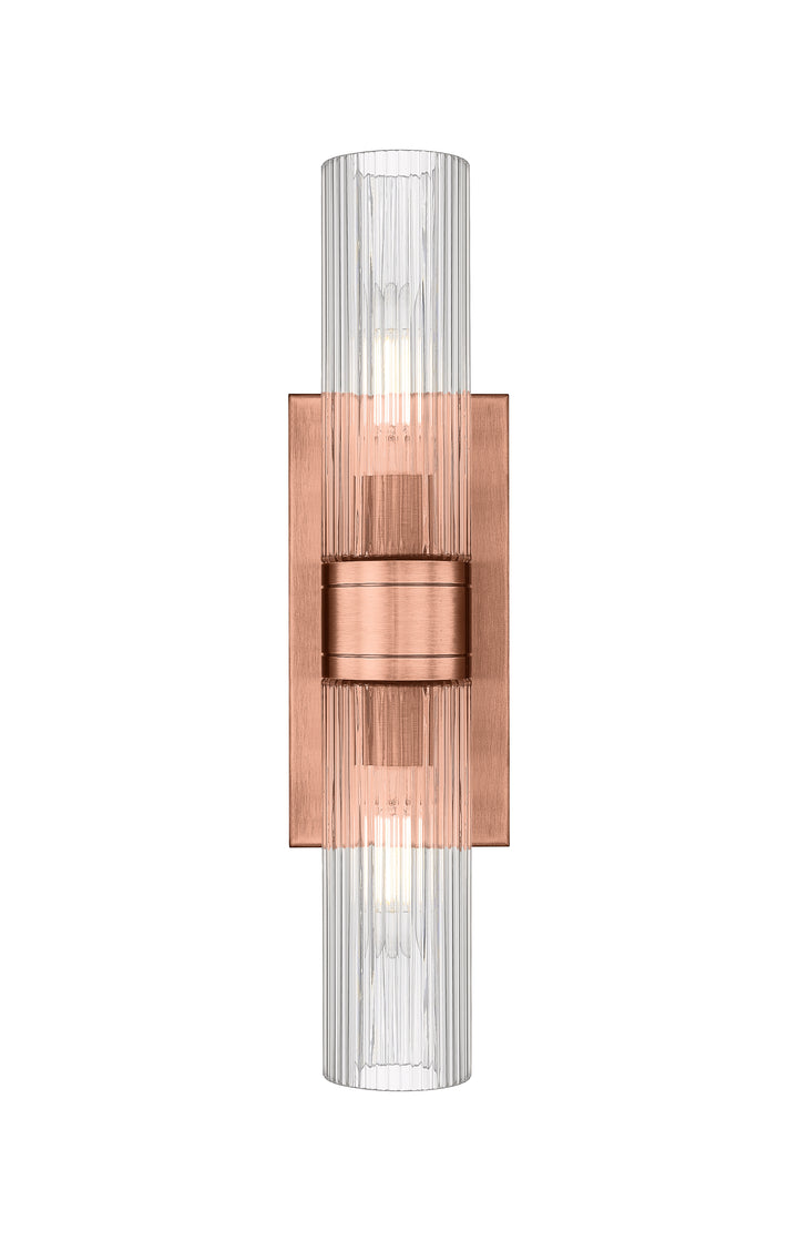 Innovations Lighting Boreas 8" Bath Vanity Light - Antique Copper