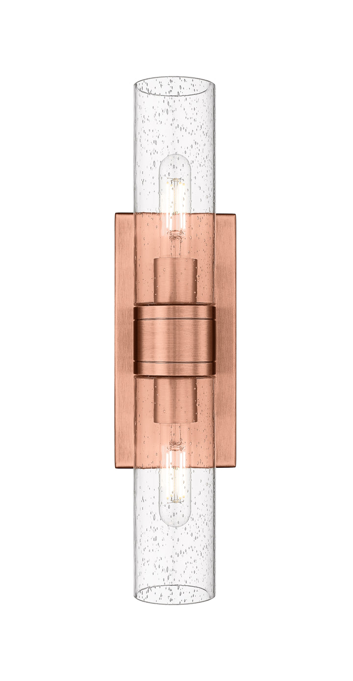 Innovations Lighting Boreas 8" Bath Vanity Light - Antique Copper