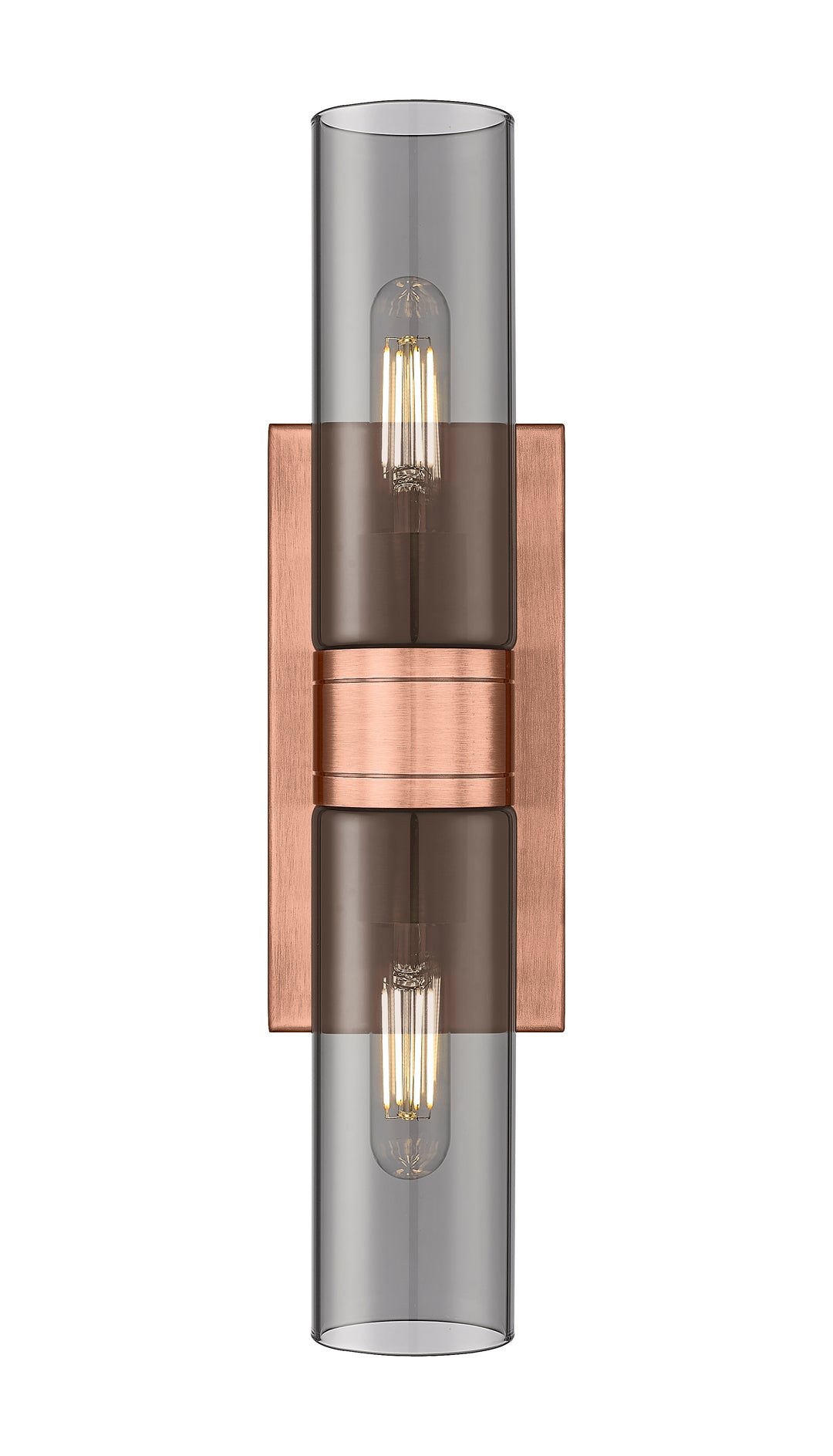 Innovations Lighting Boreas 8" Bath Vanity Light - Antique Copper