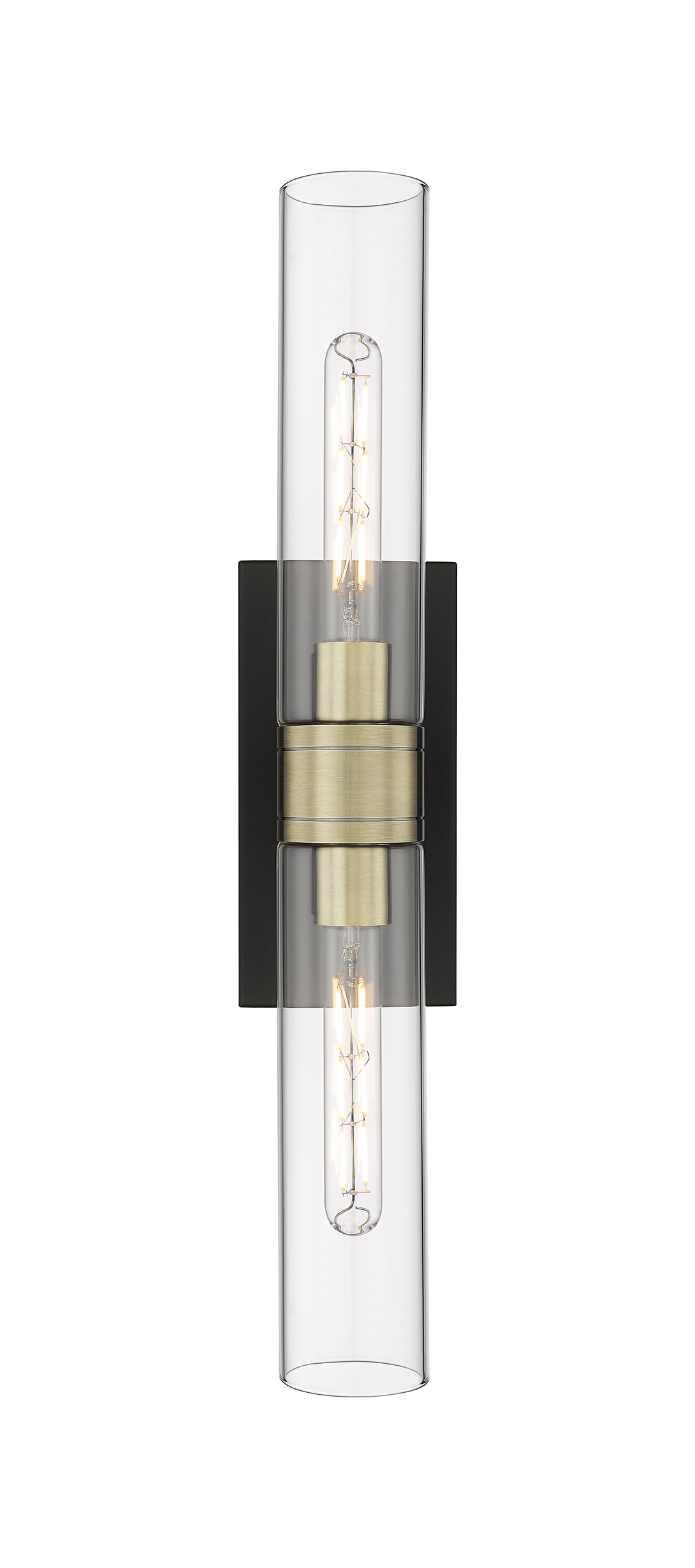 Innovations Lighting Boreas 11" Bath Vanity Light - Black Antique Brass