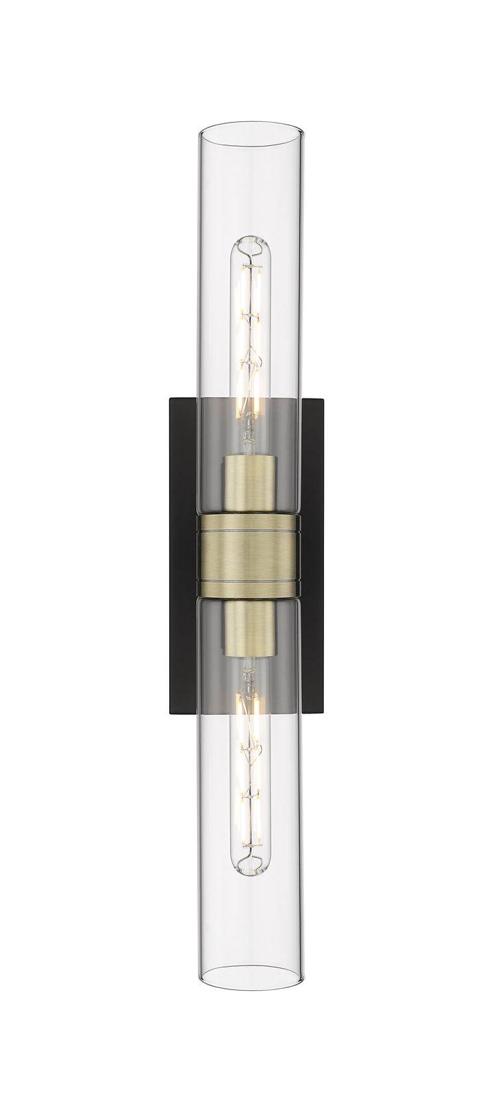 Innovations Lighting Boreas 11" Bath Vanity Light - Black Antique Brass