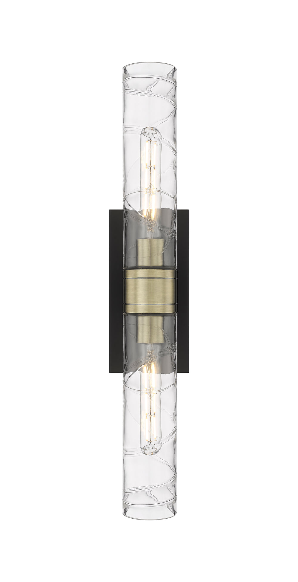 Innovations Lighting Boreas 11" Bath Vanity Light - Black Antique Brass