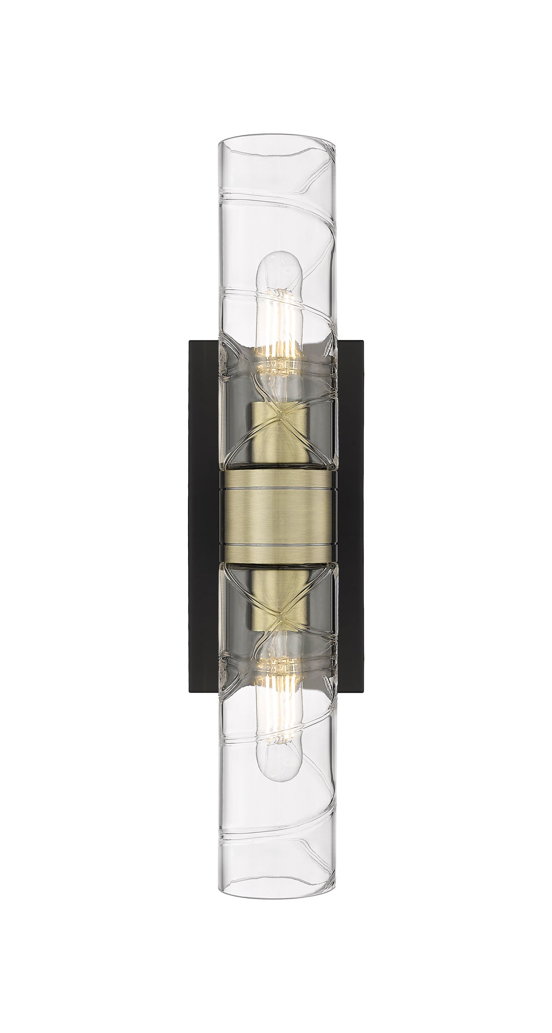 Innovations Lighting Boreas 8" Bath Vanity Light - Black Antique Brass