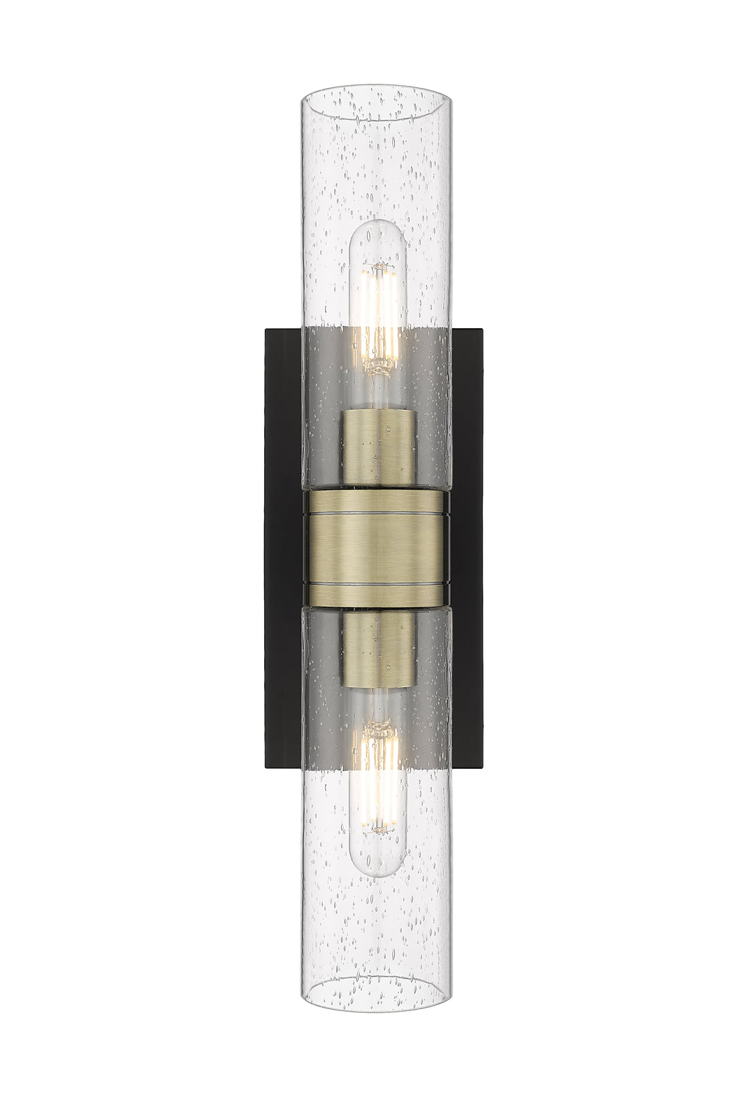 Innovations Lighting Boreas 8" Bath Vanity Light - Black Antique Brass