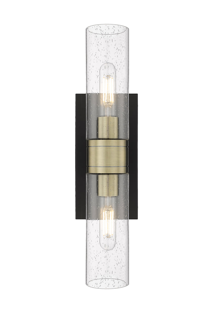 Innovations Lighting Boreas 8" Bath Vanity Light - Black Antique Brass