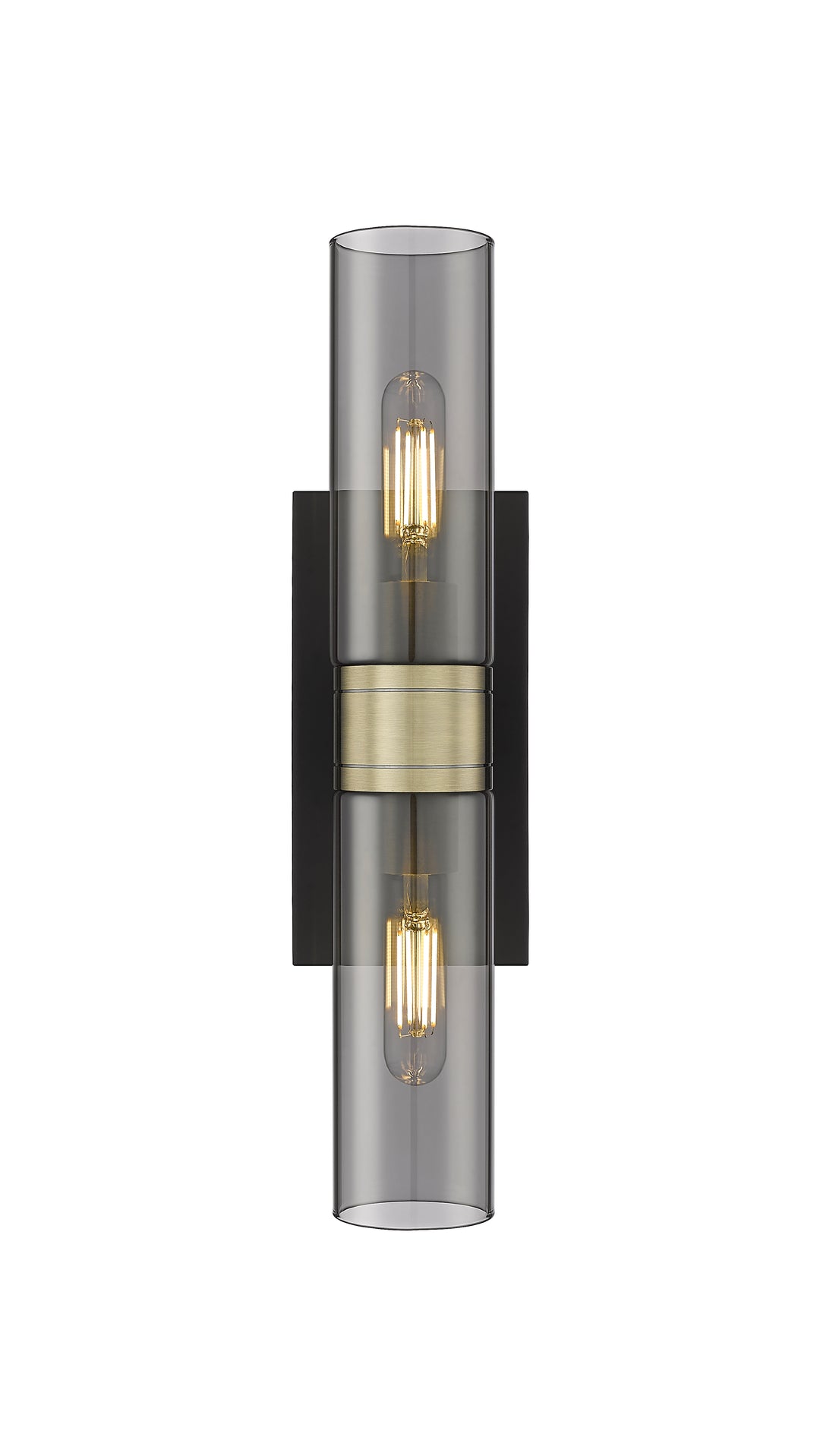 Innovations Lighting Boreas 8" Bath Vanity Light - Black Antique Brass