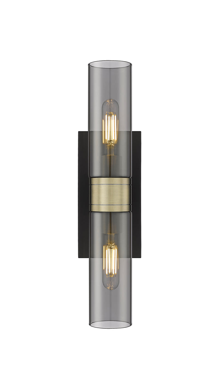 Innovations Lighting Boreas 8" Bath Vanity Light - Black Antique Brass