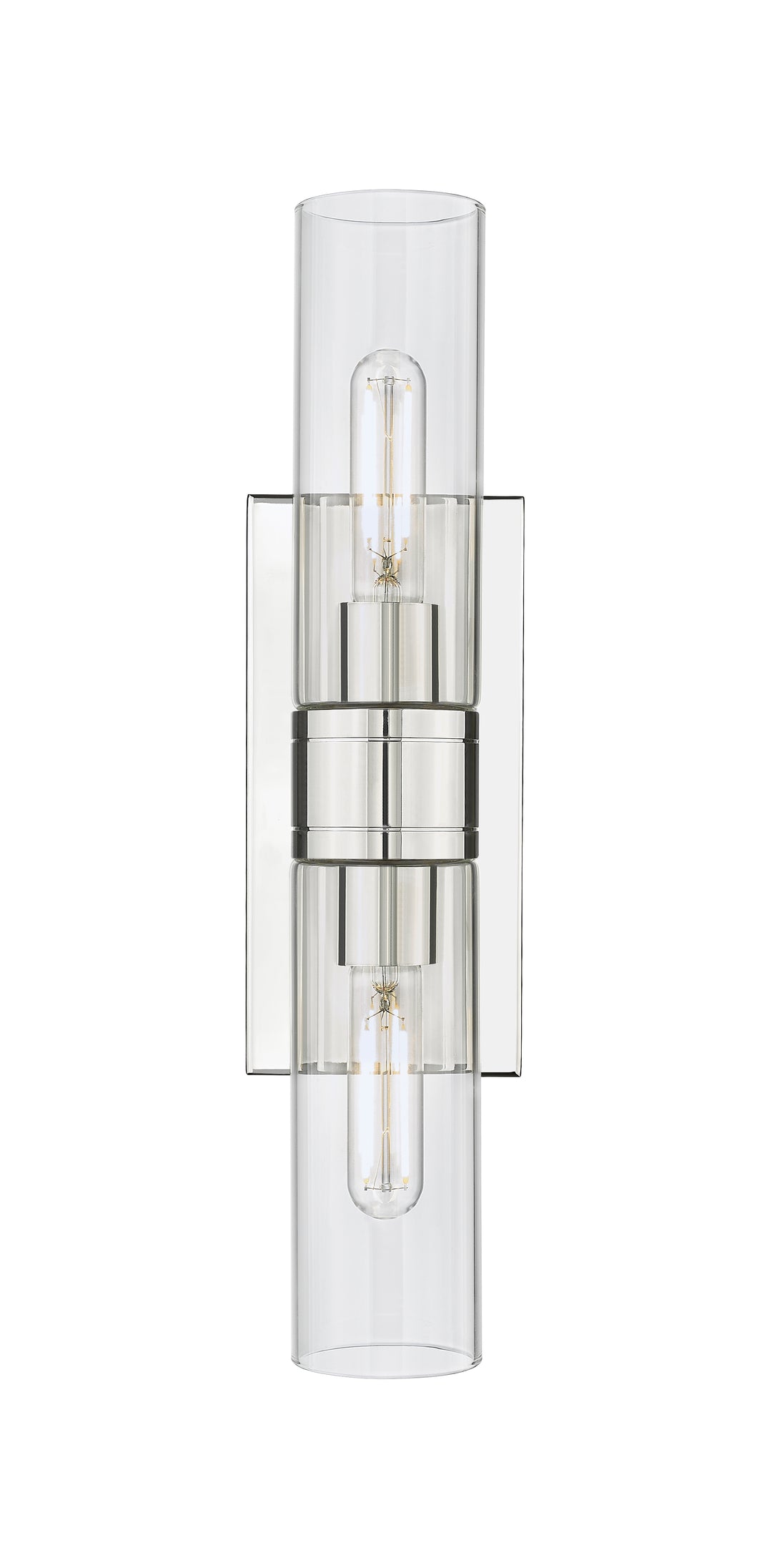 Innovations Lighting Boreas 8" Bath Vanity Light - Polished Nickel