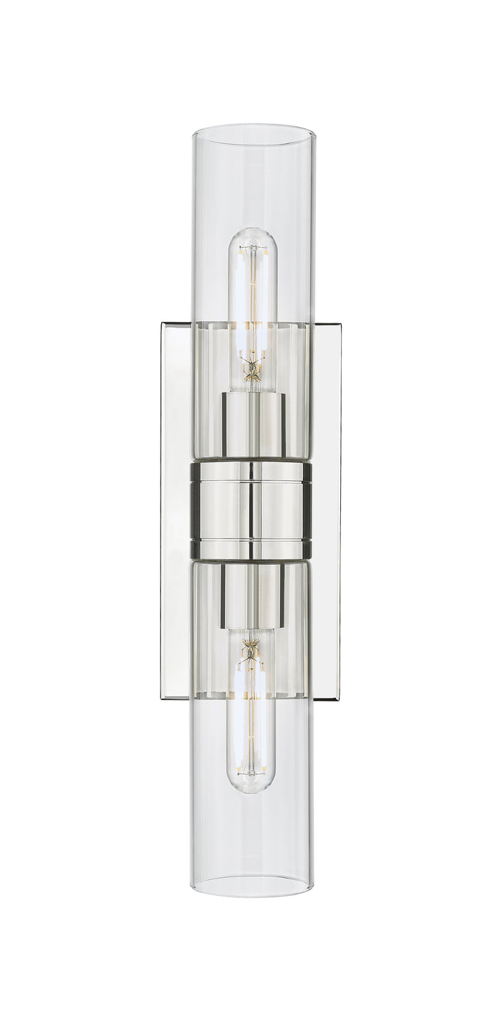 Innovations Lighting Boreas 8" Bath Vanity Light - Polished Nickel