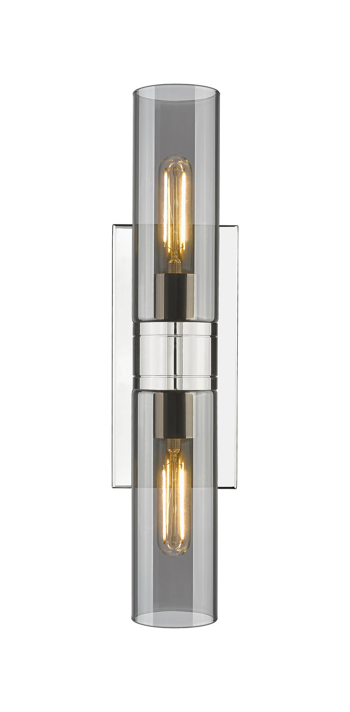 Innovations Lighting Boreas 8" Bath Vanity Light - Polished Nickel
