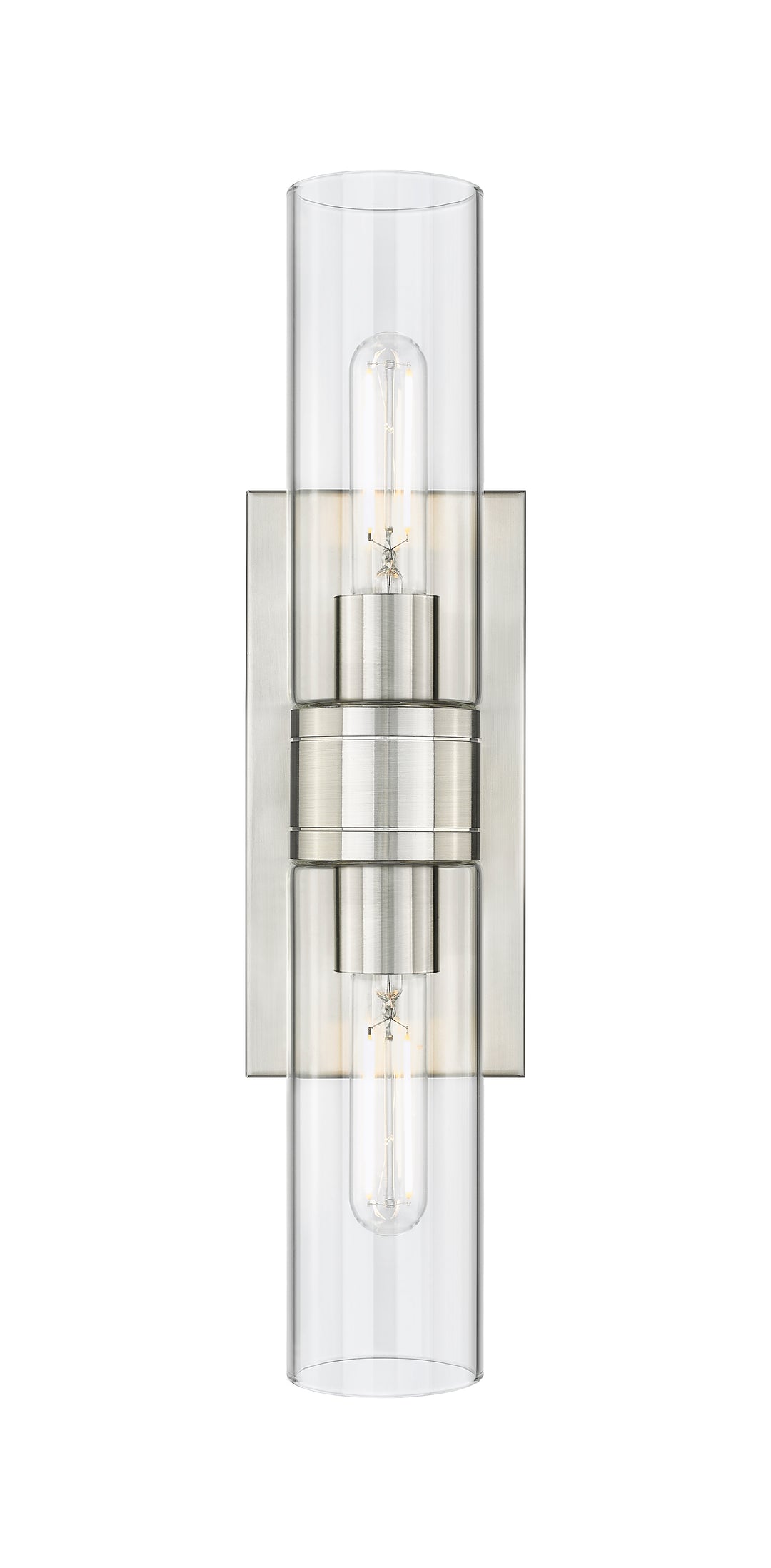 Innovations Lighting Boreas 8" Bath Vanity Light - Satin Nickel