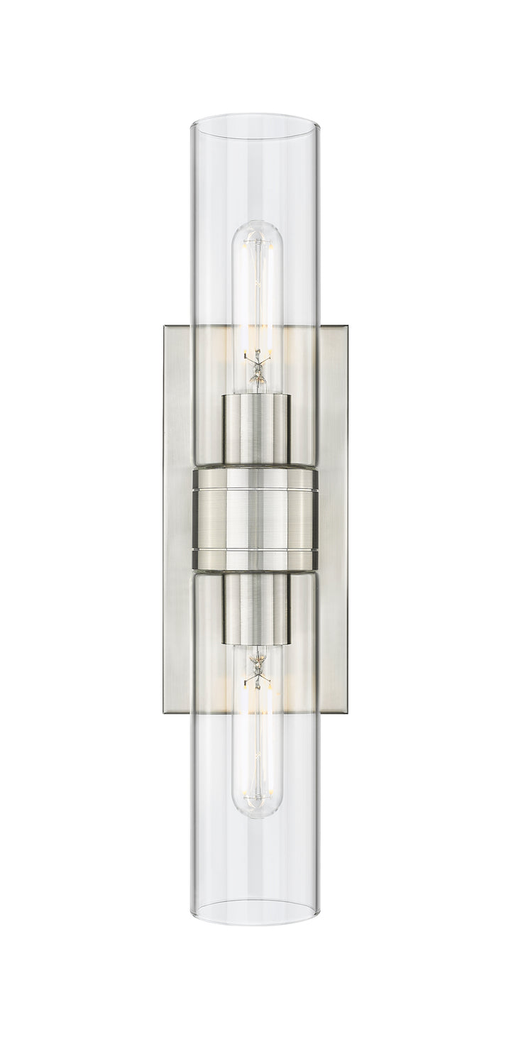 Innovations Lighting Boreas 8" Bath Vanity Light - Satin Nickel