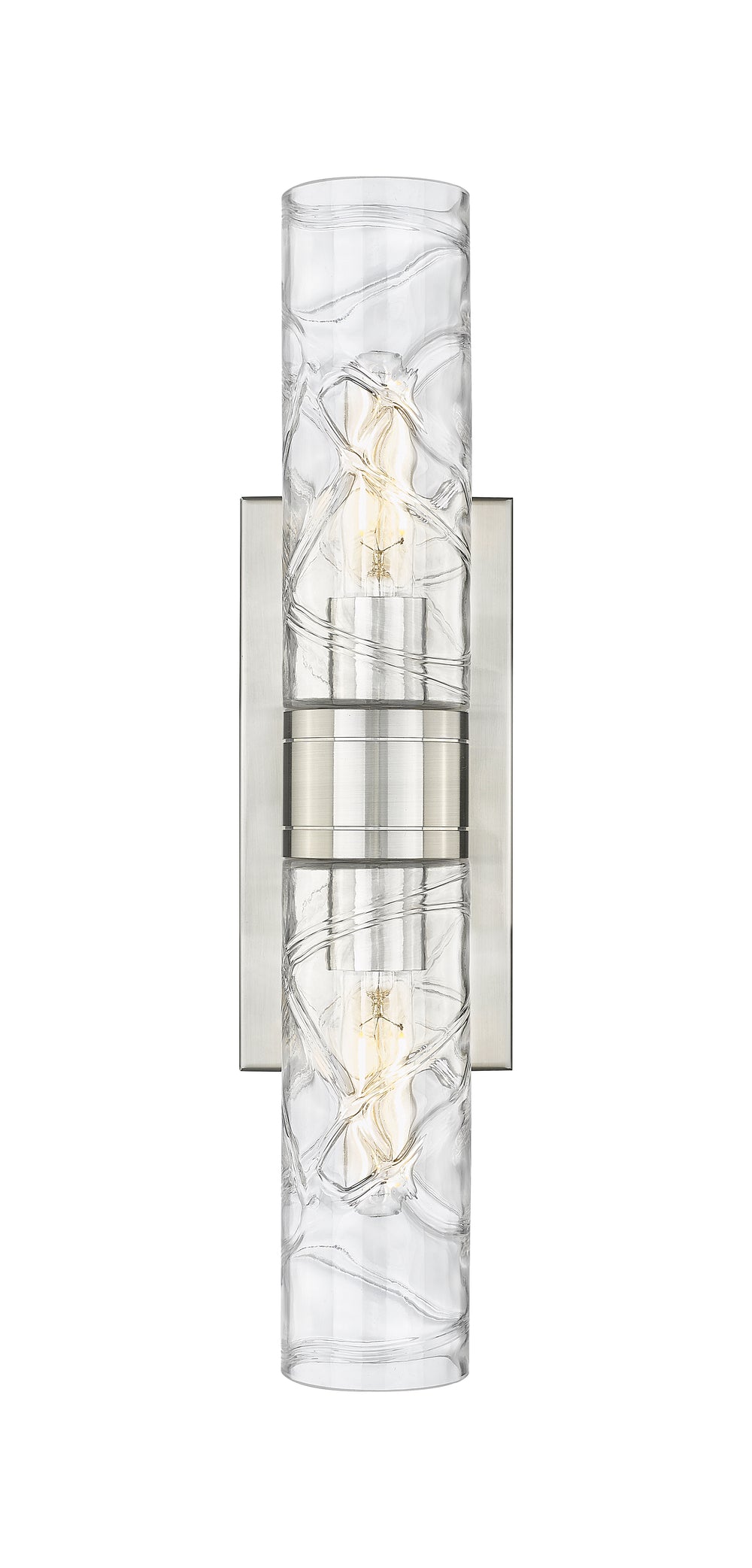 Innovations Lighting Boreas 8" Bath Vanity Light - Satin Nickel