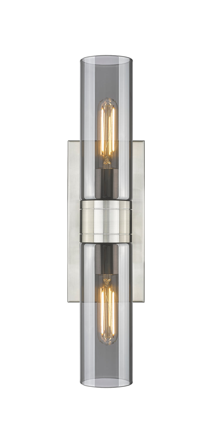Innovations Lighting Boreas 8" Bath Vanity Light - Satin Nickel
