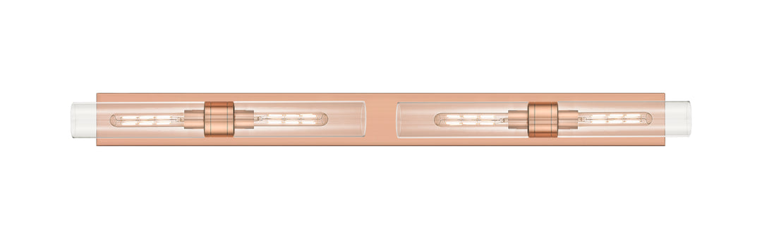 Innovations Lighting Boreas 11" Bath Vanity Light - Antique Copper