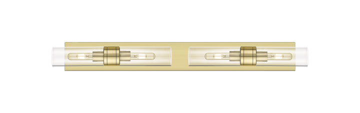 Innovations Lighting Boreas 8" Bath Vanity Light - Antique Brass