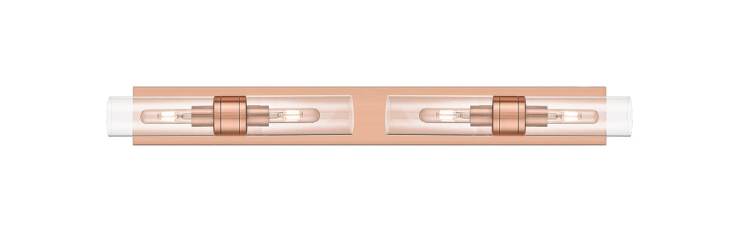 Innovations Lighting Boreas 8" Bath Vanity Light - Antique Copper