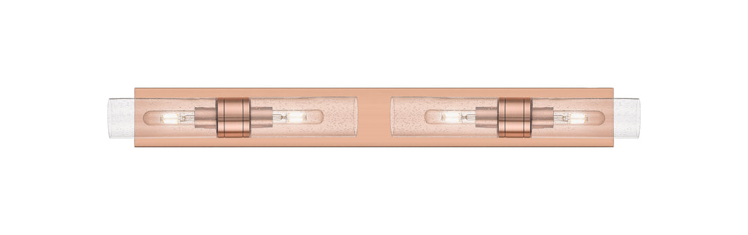 Innovations Lighting Boreas 8" Bath Vanity Light - Antique Copper