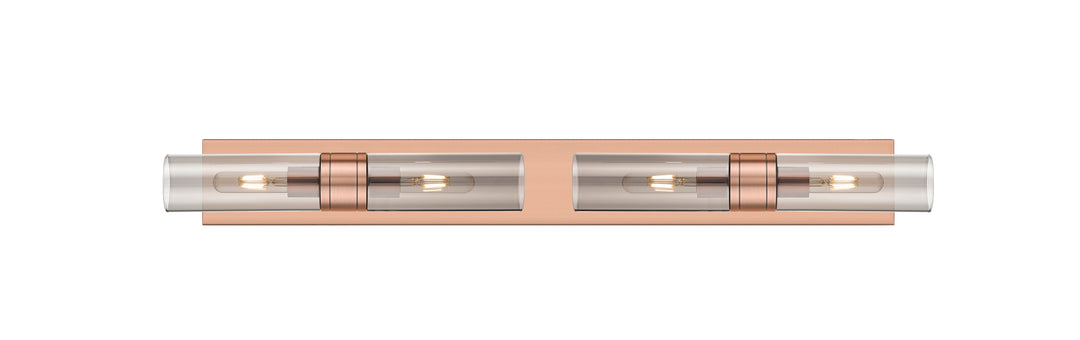 Innovations Lighting Boreas 8" Bath Vanity Light - Antique Copper