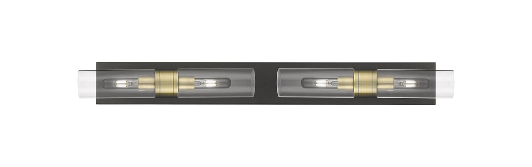 Innovations Lighting Boreas 8" Bath Vanity Light - Black Antique Brass