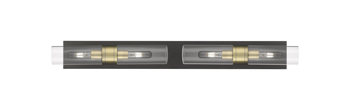 Innovations Lighting Boreas 8" Bath Vanity Light - Black Antique Brass