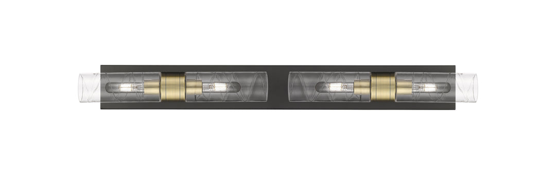 Innovations Lighting Boreas 8" Bath Vanity Light - Black Antique Brass