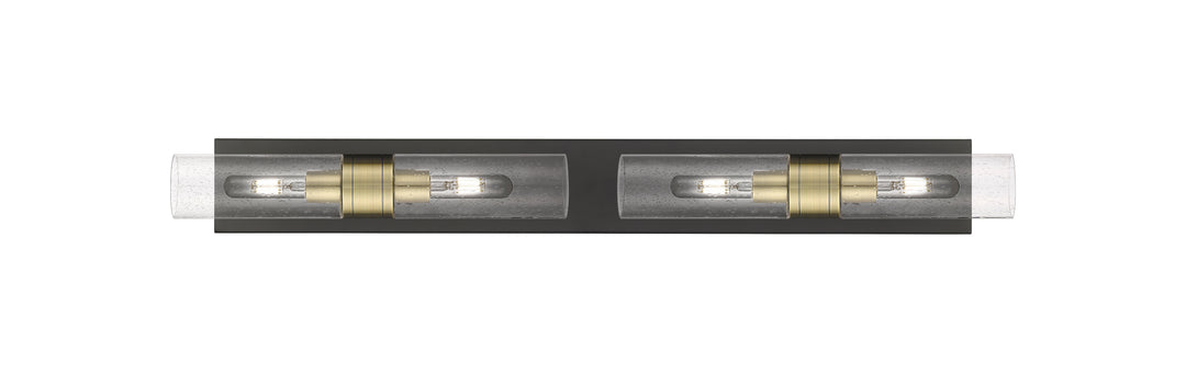 Innovations Lighting Boreas 8" Bath Vanity Light - Black Antique Brass