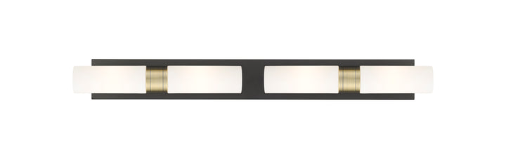 Innovations Lighting Boreas 8" Bath Vanity Light - Black Antique Brass