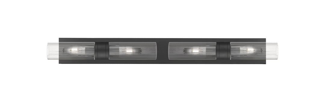 Innovations Lighting Boreas 8" Bath Vanity Light - Matte Black