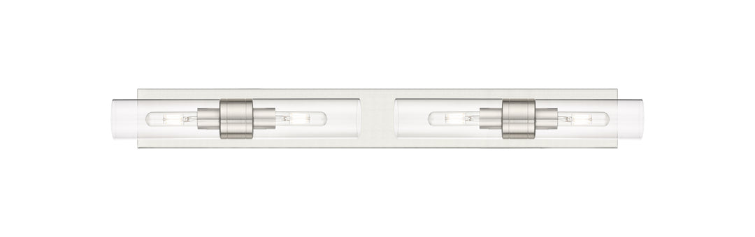 Innovations Lighting Boreas 8" Bath Vanity Light - Satin Nickel