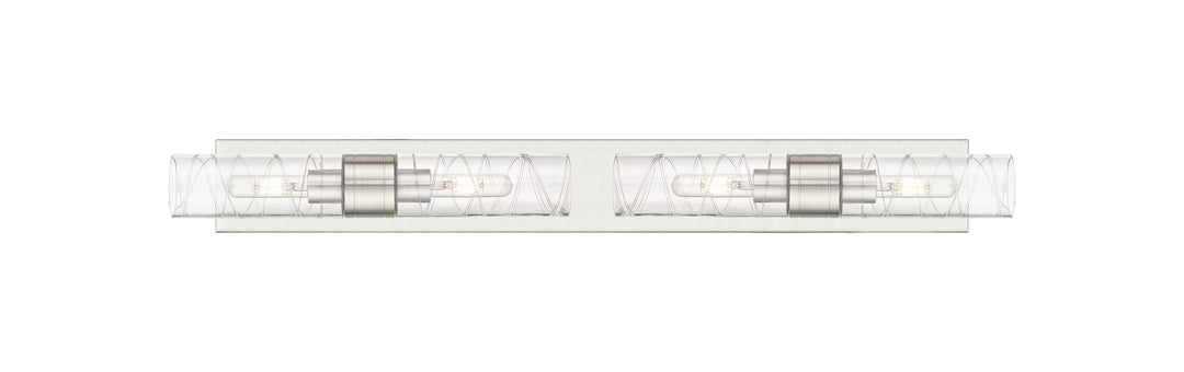 Innovations Lighting Boreas 8" Bath Vanity Light - Satin Nickel