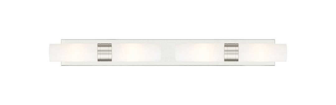 Innovations Lighting Boreas 8" Bath Vanity Light - Satin Nickel