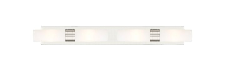 Innovations Lighting Boreas 8" Bath Vanity Light - Satin Nickel