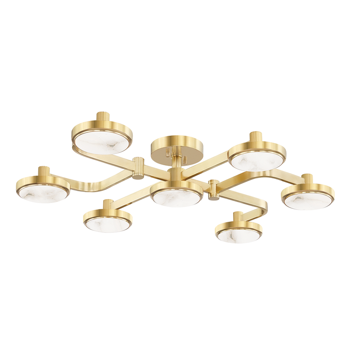 Hudson Valley Lighting Meander Semi Flush