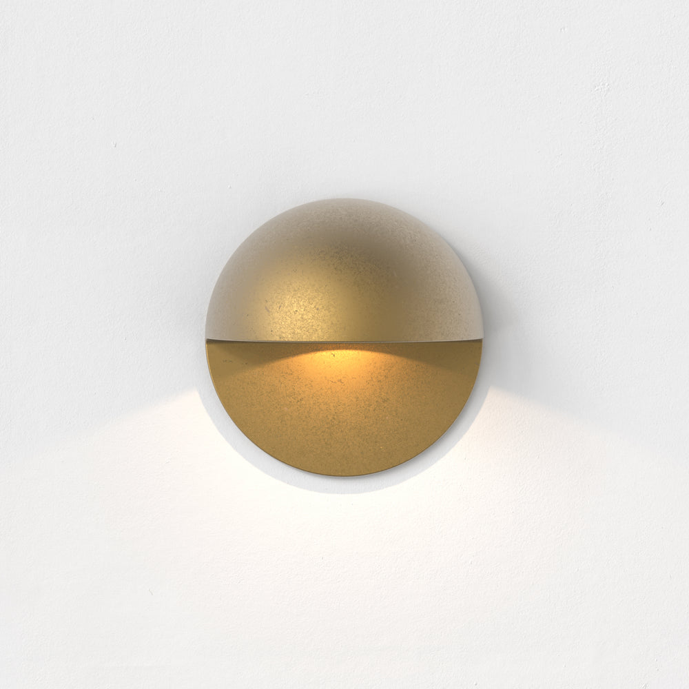 Astro Lighting Tivola LED 1338012, Antique Brass, angled view