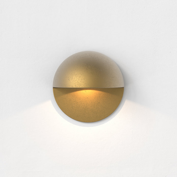 Astro Lighting Tivola LED 1338012, Antique Brass, angled view