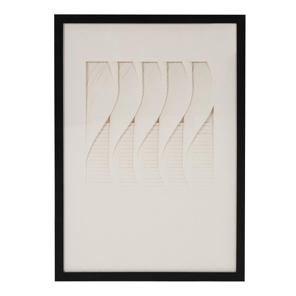 Howard Elliott Collection Dimensional Paper Twist Shadowbox Art