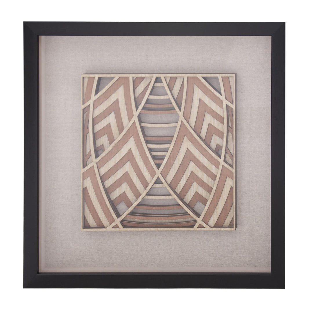 Howard Elliott Collection Dimensional Wood Mandala Wall Art