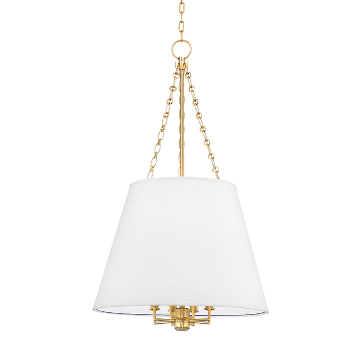 Hudson Valley Lighting Burdett Pendant Pendants Hudson Valley Lighting Aged Brass  