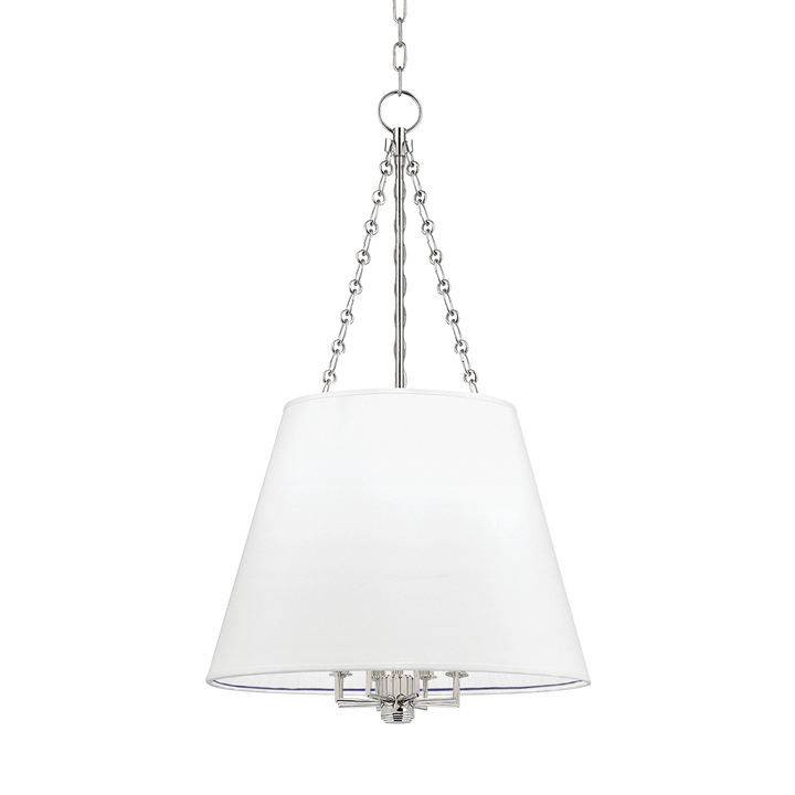 Hudson Valley Lighting Burdett Pendant Pendants Hudson Valley Lighting Polished Nickel  