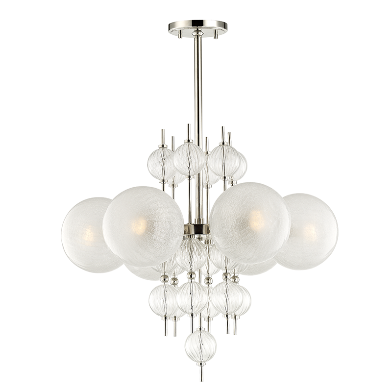 Hudson Valley Lighting Calypso Chandelier Chandeliers Hudson Valley Lighting Polished Nickel  