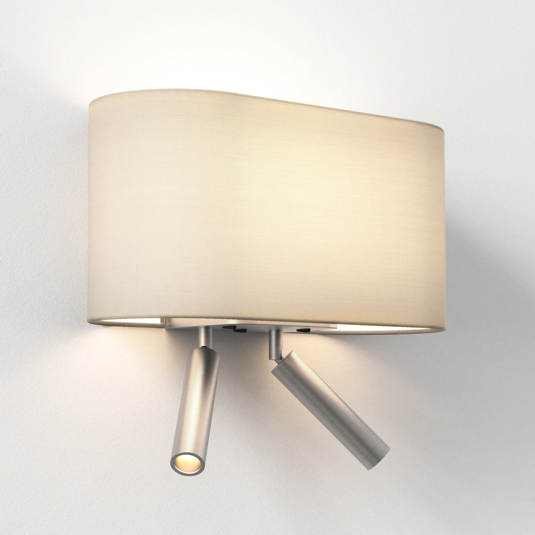 Astro Lighting Venn Reader Twin - Matt Nickel